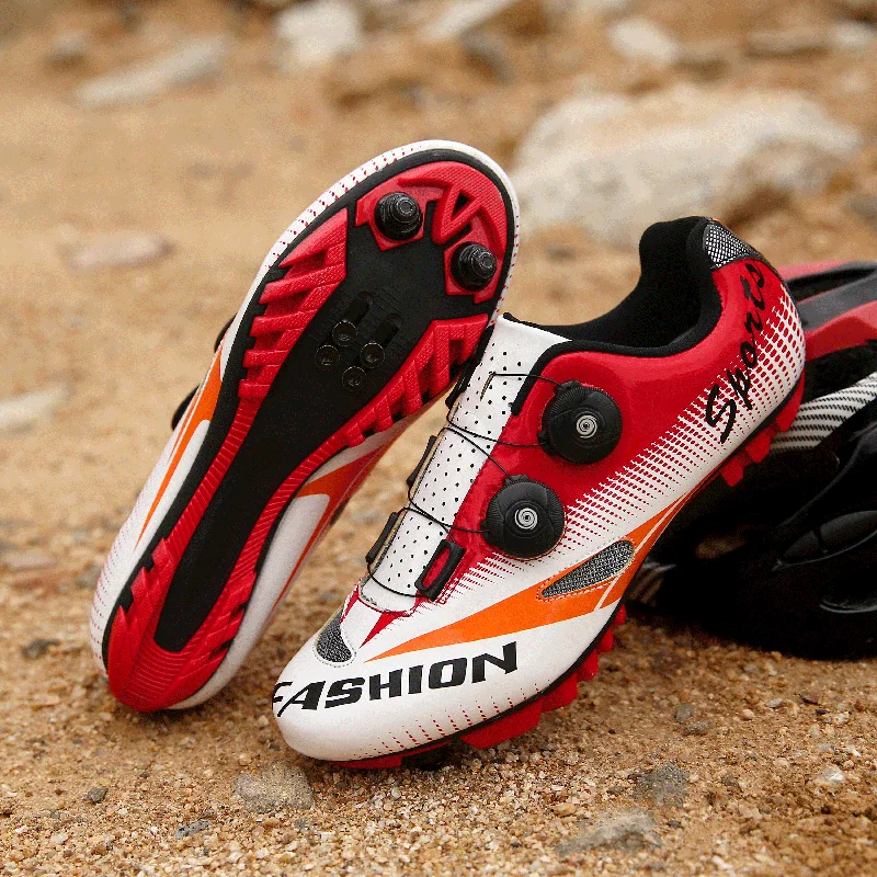 

High Quality Road SPD Cycling Shoes Outdoor Professional Self-Locking Bicycle MTB Shoes Breathable Ultralight Sports Bike Shoes