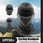 Зимняя Балаклава для шеи, подкладка для мотоциклетного шлема, защита на все лицо, ветрозащитный дышащий капюшон, шапка, лыжная маска