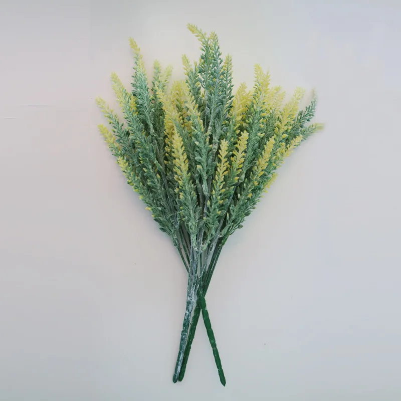 25 головок/Букет романтика Прованс искусственный цветок фиолетовый букет лаванды