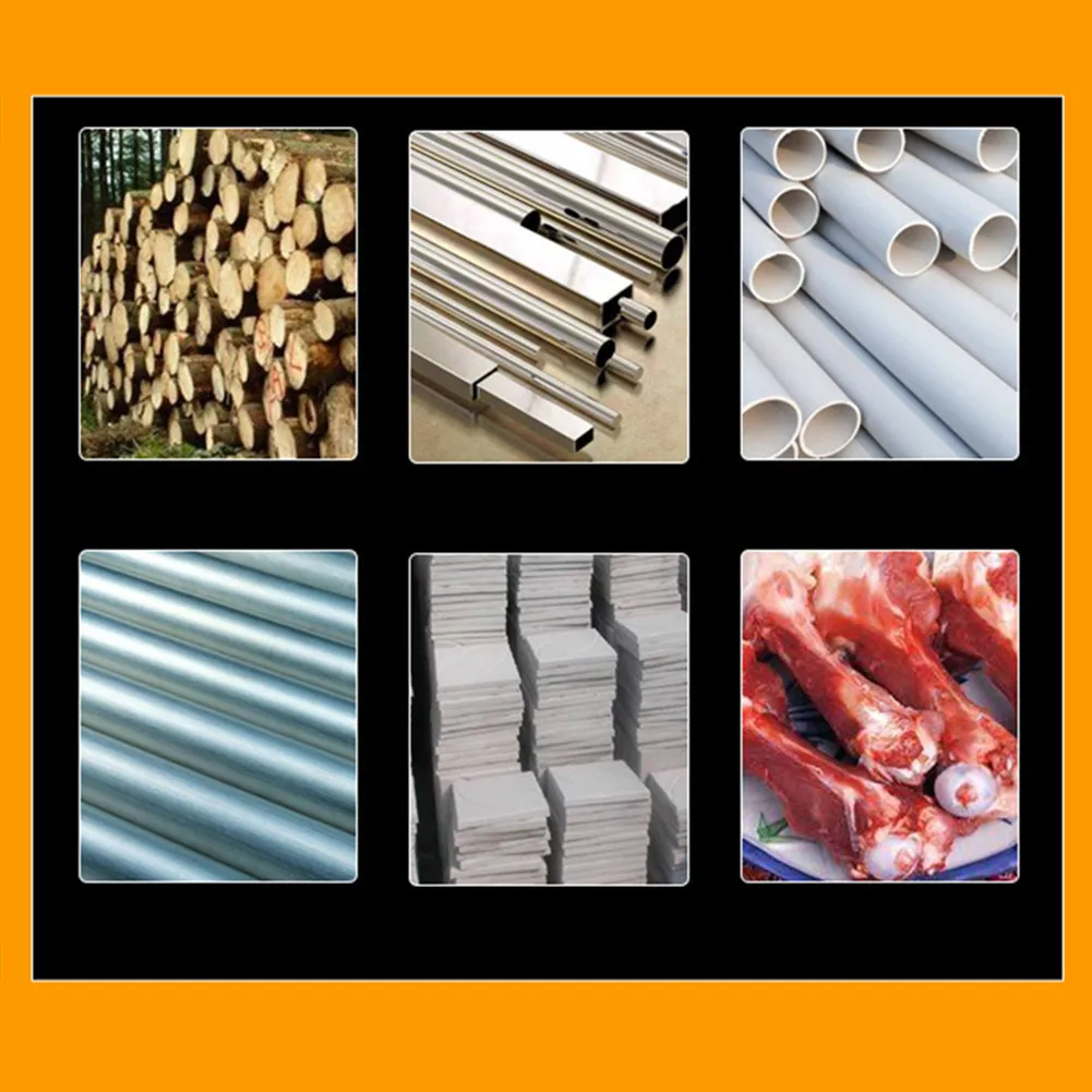 

10PCS Reciprocating Saw Blades 6\"-9\" Bi-metal Wood With Storage For Meat PE PVC Bone Cutting