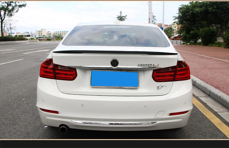 Спойлер для BMW F30 F80 M3 из углеродного волокна M Performance Style 2012 Up 320i 328i 335i 326D