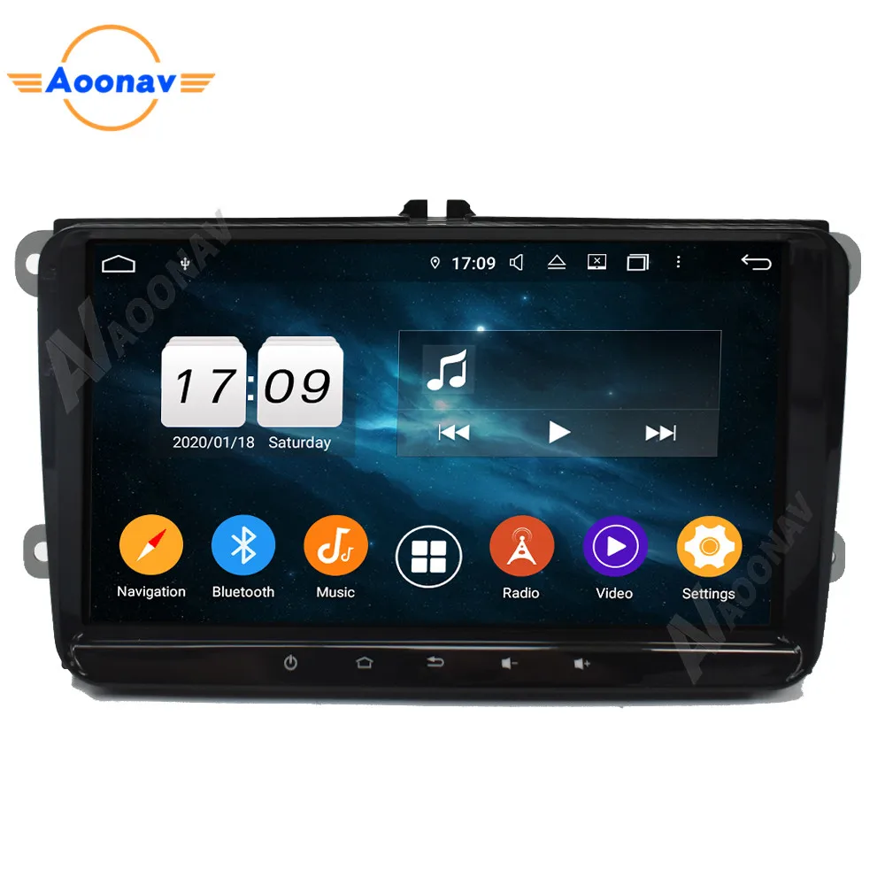 Универсальный Автомобильный мультимедийный плеер стерео система на Android 10 0 с 9