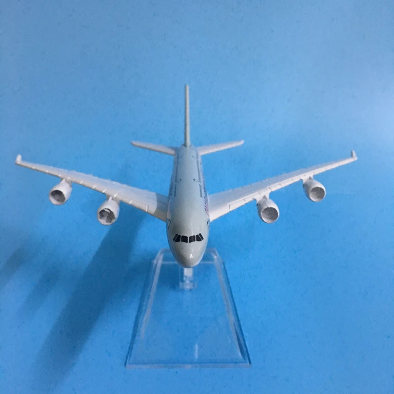 JASON TUTU 16 см модель самолета QATAR Airbus A380 модель самолета 1:400 литая металлическая игрушка самолета
