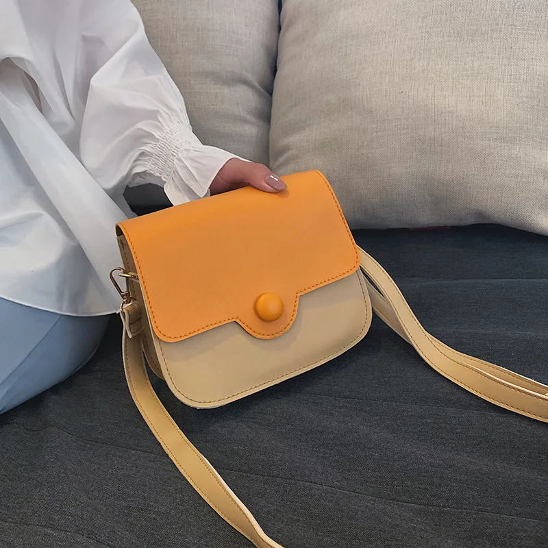 

Ins Small Bag Ladies 2021 New Wave Korean Fashion Simple Trend One Shoulder Messenger Bag Small Square Bag Purses and Handbags