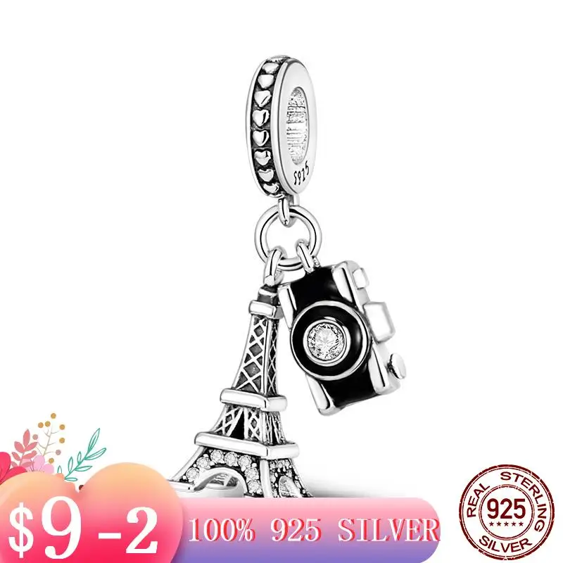 

Женский кулон «Башня камеры» из серебра 925 пробы