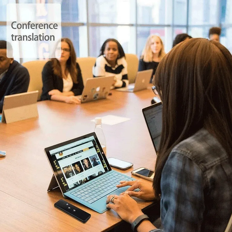 Интеллектуальный 40 языковый переводчик Bluetooth в режиме реального времени голоса