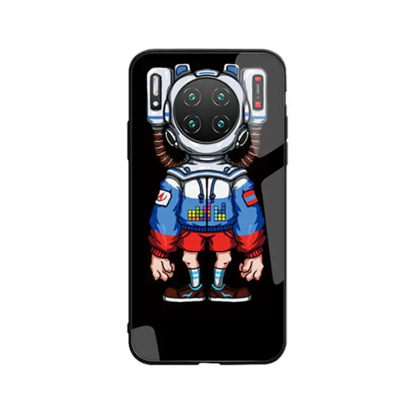 Закаленное Стекло чехол для телефона mate 30pro астронавт выглядят мобильный телефон