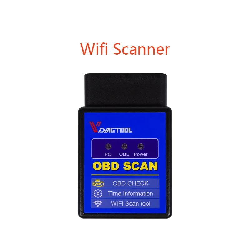 Wifi ELM327 V1.5 Obd2 автомобильный диагностический инструмент Мини Elm 327 Obd сканер инструмент считыватель кода для Android/IOS/Windows/Symbian - Цвет: Wifi