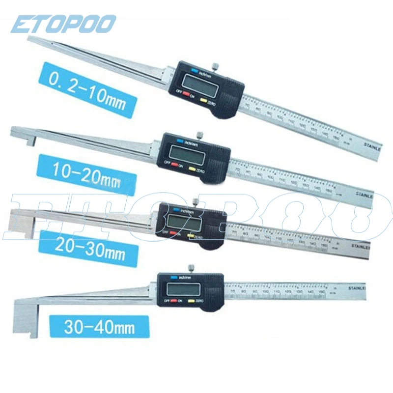 Электронный цифровой клиновый щуп 0 2 10 мм электронный калибр