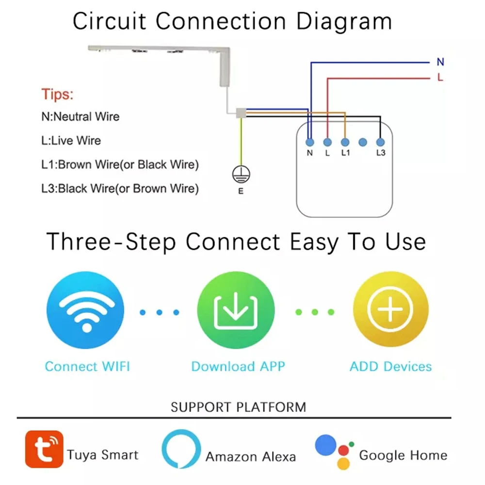 Wi-Fi умная штора переключатель стены затвора дистанционное управление для гаража электрические двери завальцовки затвора работа для Alexa Google Home IFTTT