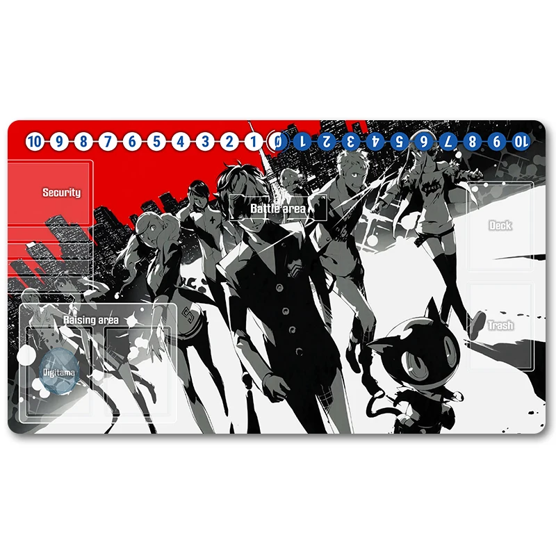 

50084645 - Board Game DTCG Playmat Table Mat Size 60X35 cm Mousepad Play Mats Compatible for Digimon TCG CCG RPG