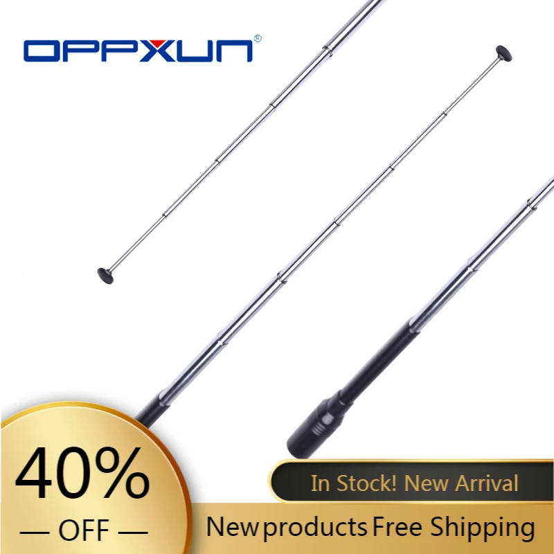 

Черный Прочный Na-773 SMA- Female с высоким коэффициентом усиления VHF/UHF Двухдиапазонная стержневая антенна для Baofeng UV5R UVB5/82 BF-888s Ham радио приемоперед...