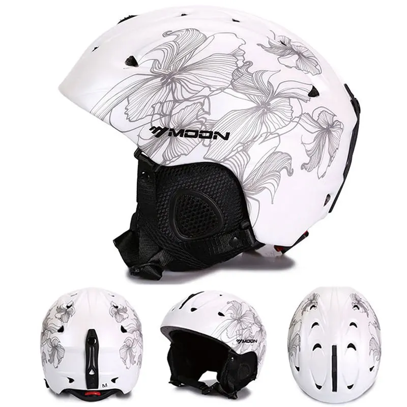 Лыжный шлем MOON для взрослых сноуборд лыжное снаряжение снежные виды спорта
