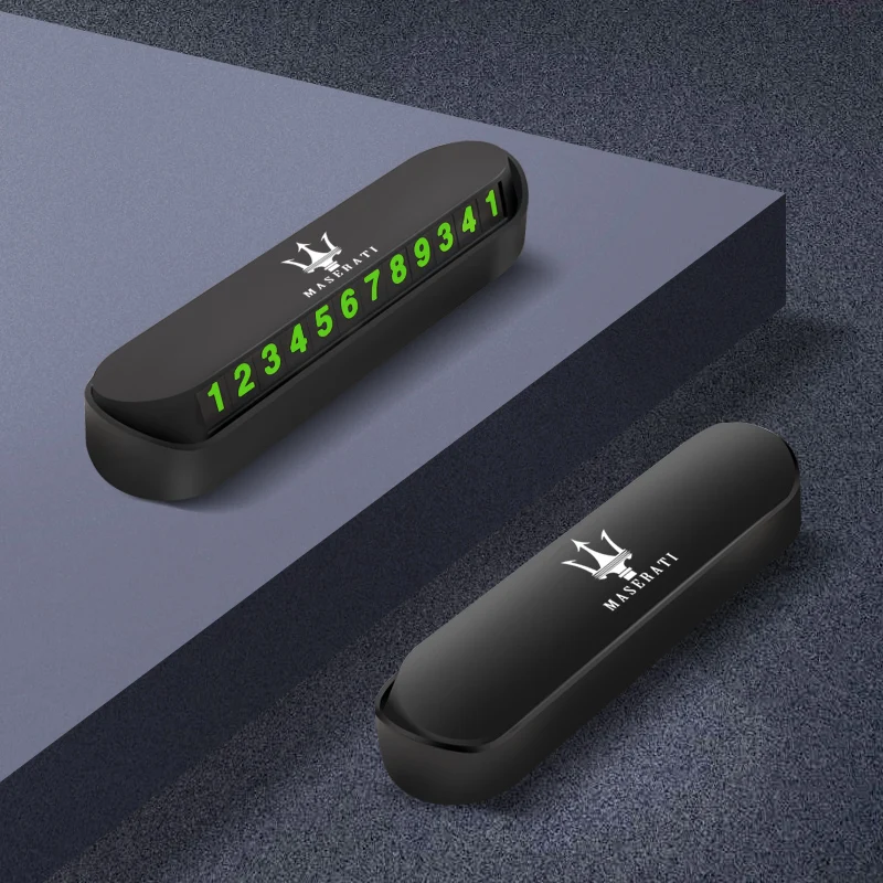 1 шт. АБС пластик автомобильный служит для временной парковочной карты