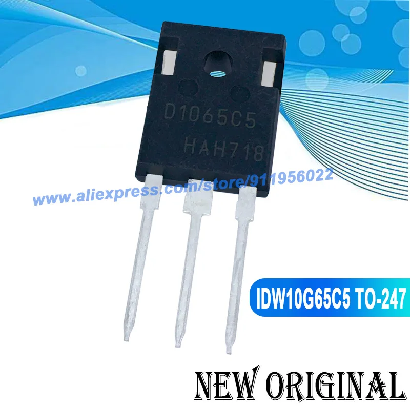 

(5 шт.) D1065C5 IDW10G65C5 TO-247 650V 10A