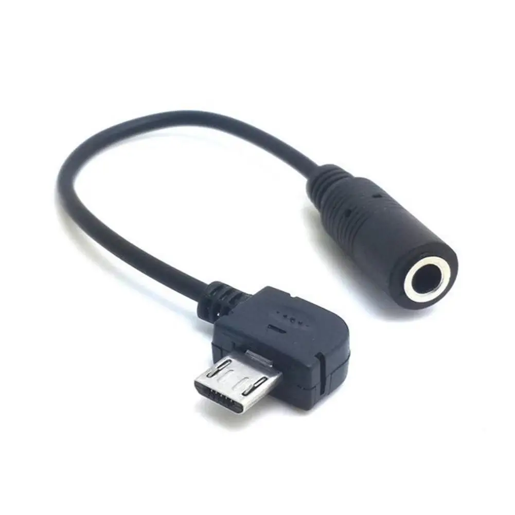 1 шт. Micro USB на 3,5 мм аудио кабель USB 5 Pin штекер на 3,5 мм Женский Aux аудио кабель адаптера для наушников для Nokia