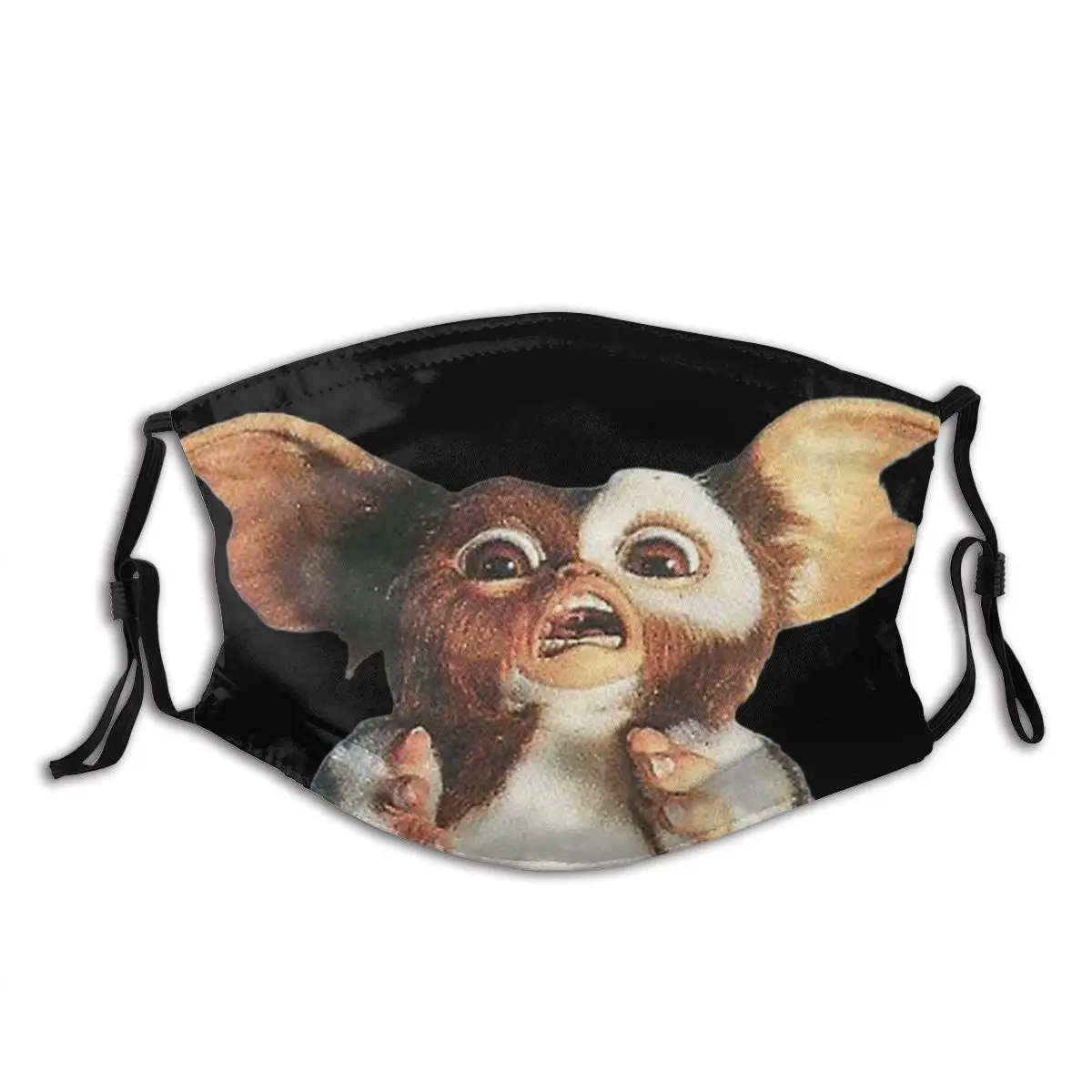 

Моющаяся модная маска для лица Gizmo Gremlins Monster, Пылезащитная маска с фильтрами, защитная маска из полиэстера