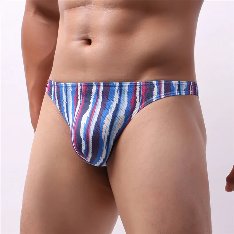 8PCS Mens Briefs Print Fashion Shorts Soft Underwear Printing Underpant Comfortable Underwear Sexy Home Boyshorts Men Panties