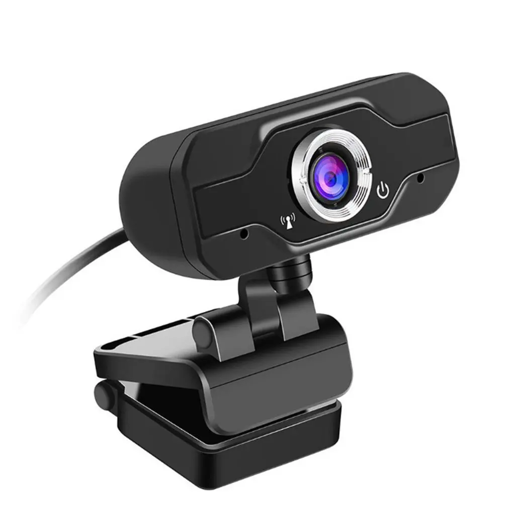 

USB-камера для домашнего использования HD 1080P с микрофоном и поворотом на 360 градусов