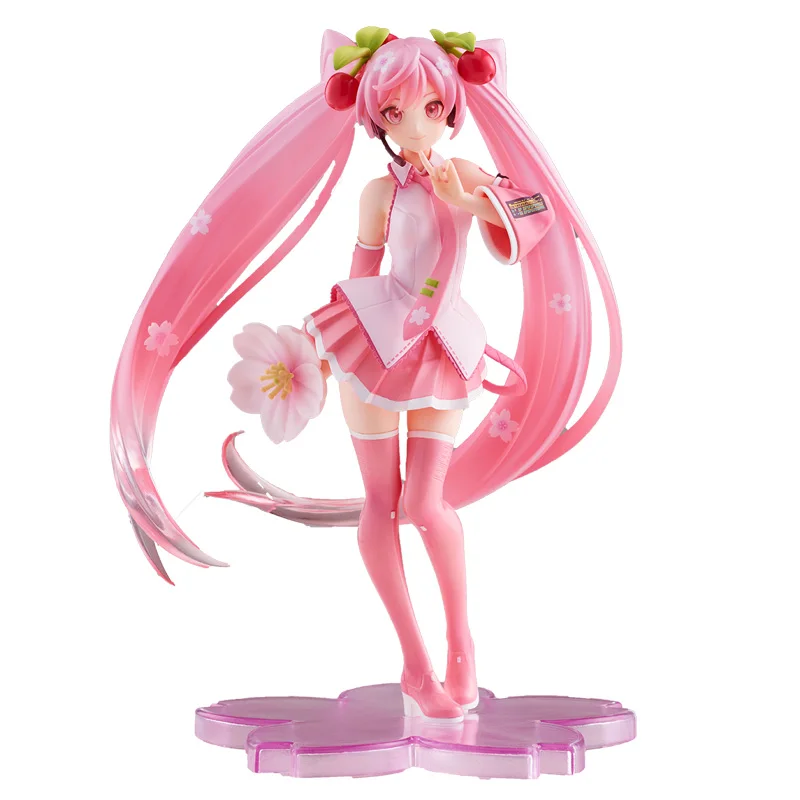 Vocaloid Hatsune Сакура Мику 2021 Коллекционная модель игрушки подарки на день рождения