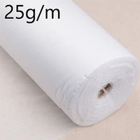 5 meterslot 5 4 yards lightweight non woven fusible interlining fabric apparel sewing diy accessory 25gm