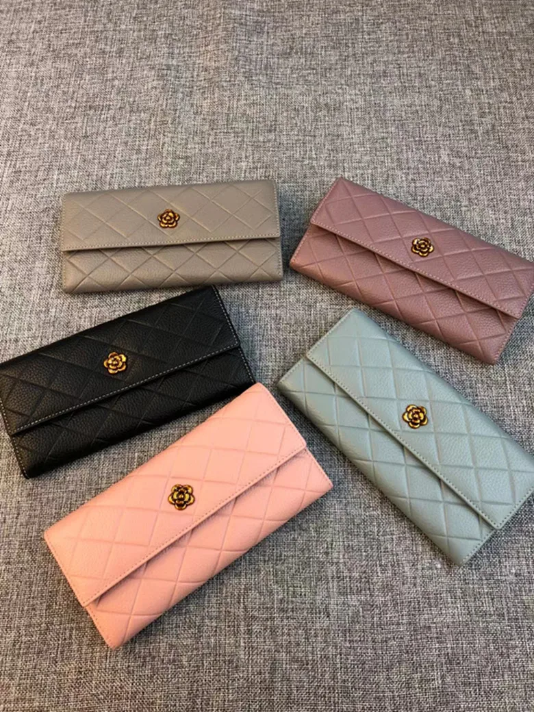 

Новый длинный кошелек с внешним видом, высококачественный кожаный мягкий и вместительный