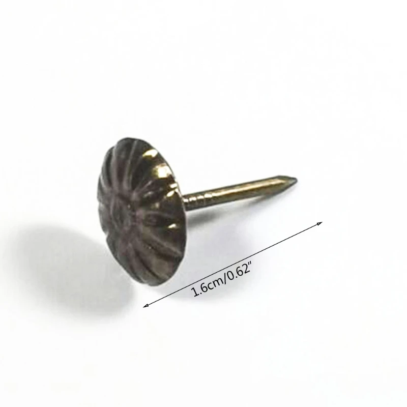 

MXLC 24/200/500 Pcs Round Head Push Pin Steel Thumbtacks Home Thumbtack w/ Clear Box Push Pins for Cork Board for Home