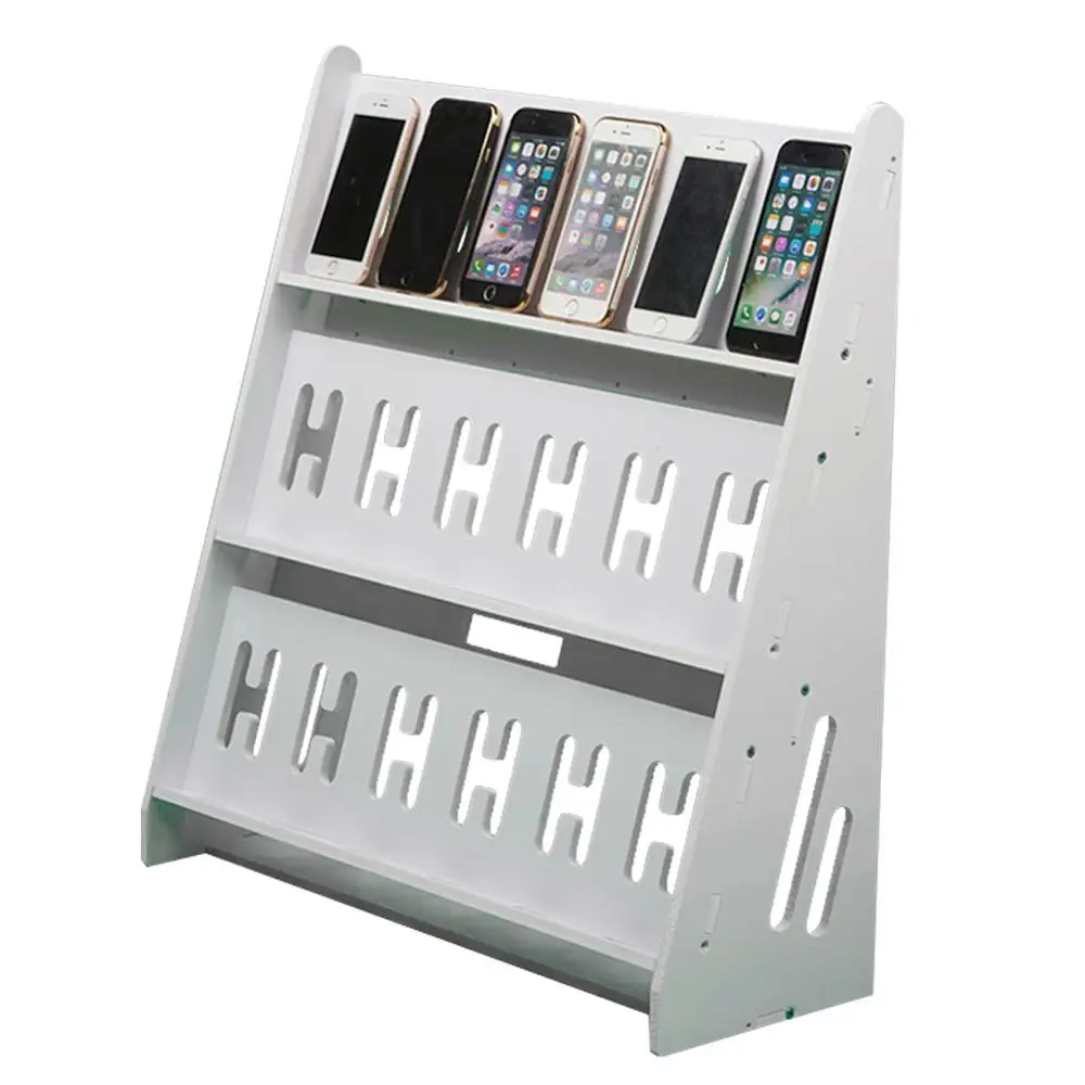 Новая мода сотовых телефонов трехслойная полка дисплея Многофункциональный