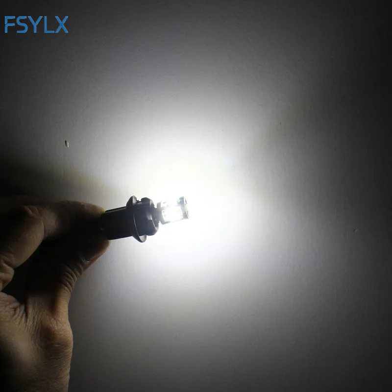FSYLX 50pcs T10 w5w 194 501 LED bulb SMD 3030 9smd canbus error free lamp wedge parking dome light auto car styling 9v-30v | Автомобили и