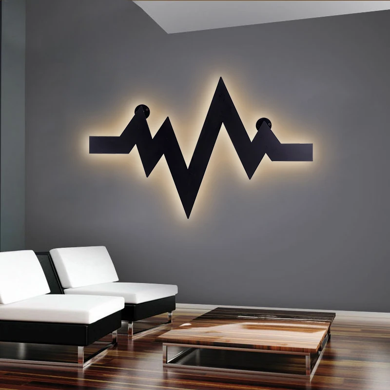 Металлические мигающие светодиодные Настенные светильники освещение для бара