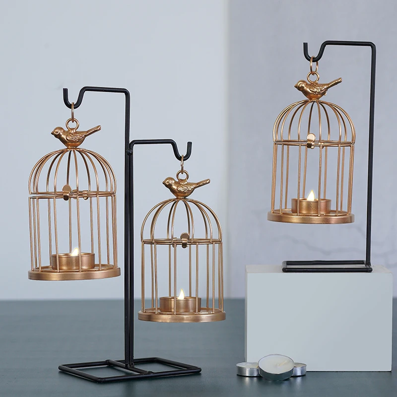 Железный подсвечник для украшения дома романтичный стола ресторана вечерние