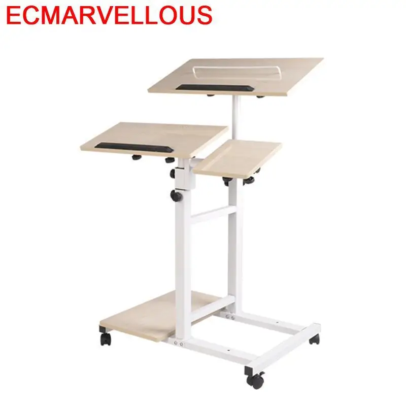 Настольная мебель для офиса маленькая кровать письменный стол ноутбука