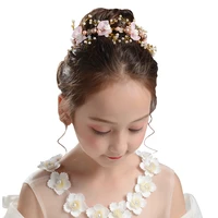 childrens hair accessories girl princess hair pin hair band stage performance flower girl dress accessories girl tiara bride br