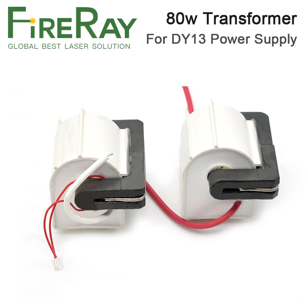 FireRay 80-100W High Voltage Flyback Transformer use for RECI Laser Power Supply DY13 100W 2Pcs/Lots