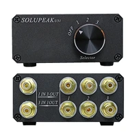 solupeak u31 13 in 31 ways out rca stereo audio source signal switcher switch selector splitter schalter distributor box