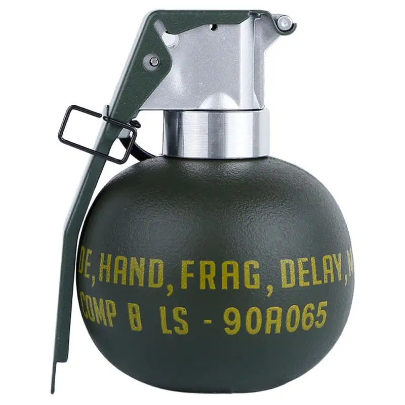 

1Pc Creative Grenade Model Ornament Movie Photo Prop Indoor Decoration (Green)