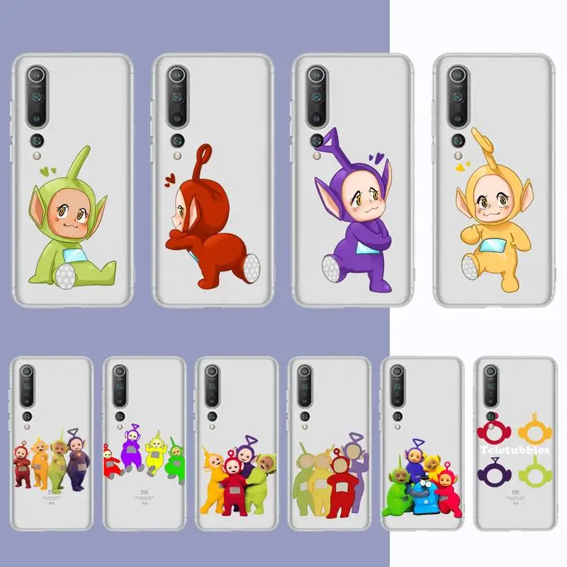 

FHNBLJ Teletubbie Phone Case For Redmi Note 5 7 8 9 10 A K20 pro max lite for Xiaomi 10pro 10T
