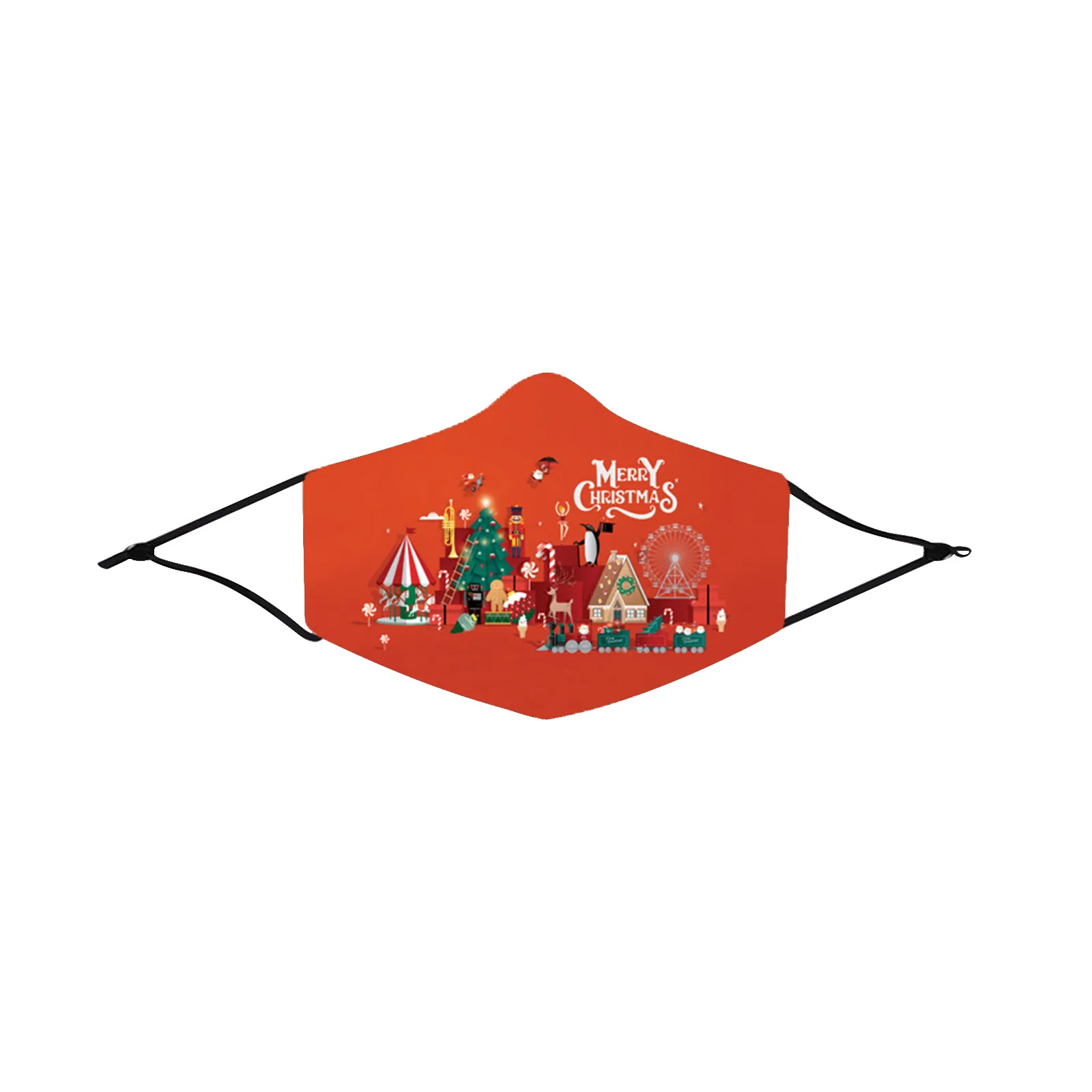 

1pc Christmas Kids Children Outdoor Mouth Masks Protection Face Masks Reusable Reuse Mask Facemask Mascarilla Proof