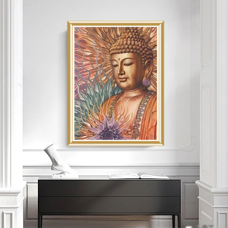 Алмазная картина 5D &quotсделай сам&quot на религиозную тему квадратная/круглая