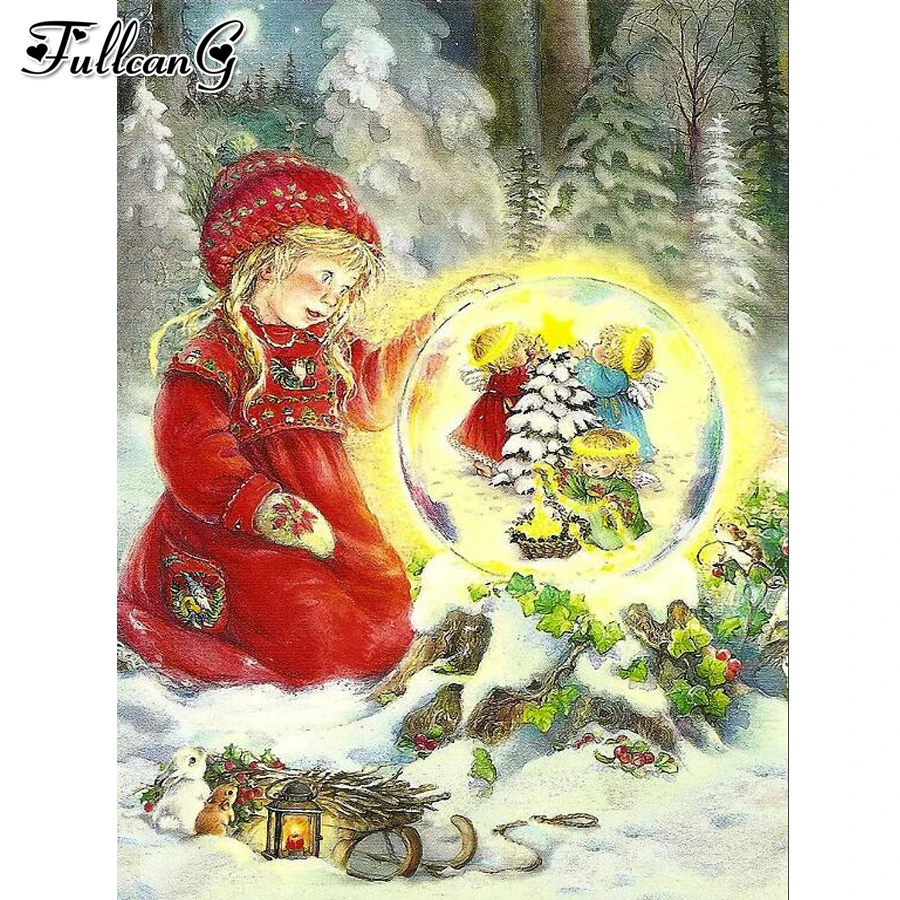 

5D DIY Diamond Painting Girl Full Square Diamond Embroidery Crystal Ball Mosaic Rhinestone Pictures Home Decoration Art AA3046