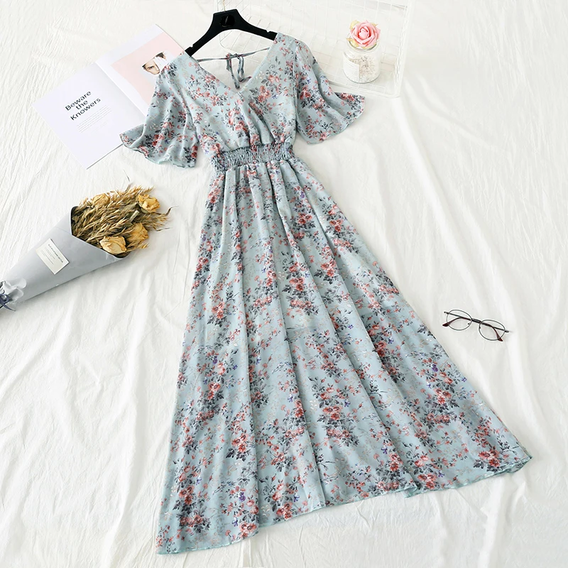 Лето Плюс Размеры богемный Пляжное длинное платье Для женщин Элегантный