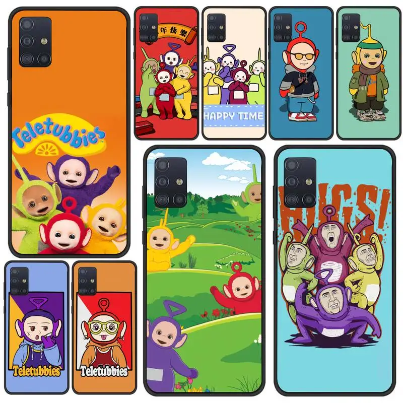 

Teletubbies Cartoon Phone Case For Samsung S5 S6 S7 S8 S9 S10 S20 S21 Edge Plus E Fe Lite