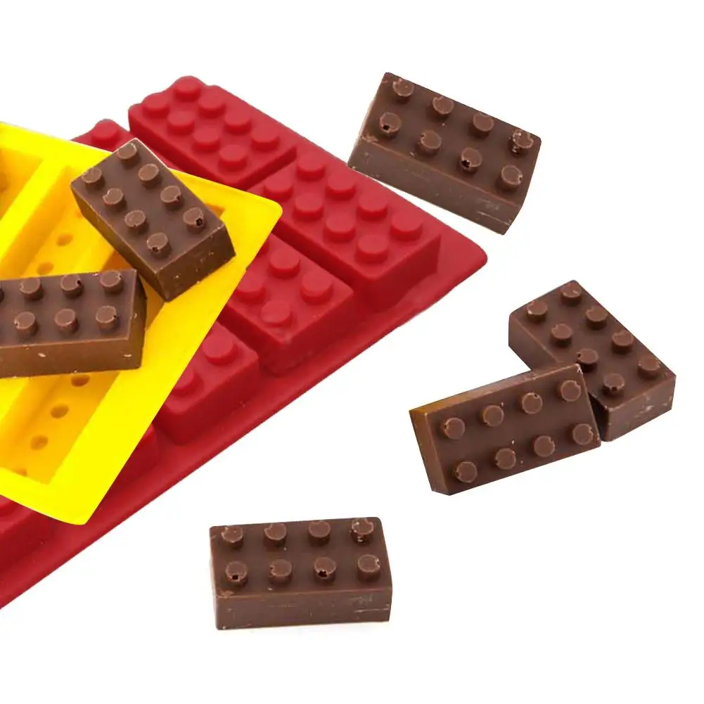 Прямоугольные кубические формы для ледяного кубика силиконовая форма шоколада