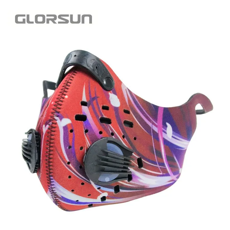 005I00702 GLORSUN высокое качество n95 pm2.5 респиратор от пыли маска для лица n95 смога загрязнения воздуха моющаяся смога Спортивная маска - Цвет: 005I00702