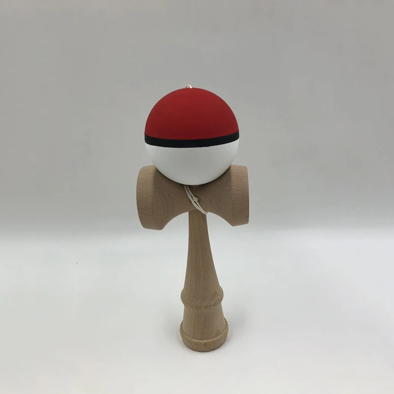 18X6X7 см, мультяшный шар Kendama, деревянные игрушки, умелые игры для жонглирования, мяч для спорта и отдыха, игрушки из искусственной кожи, игрушки для взрослых и детей