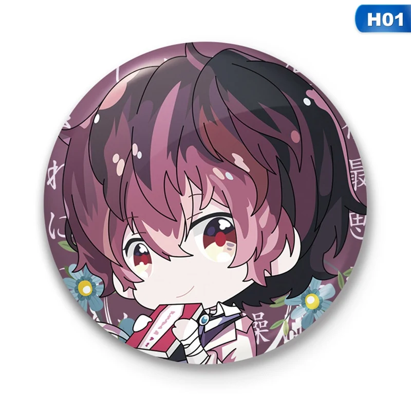 Аниме! Значок косплея Банго из бродячих псов значок для рюкзака одежды |