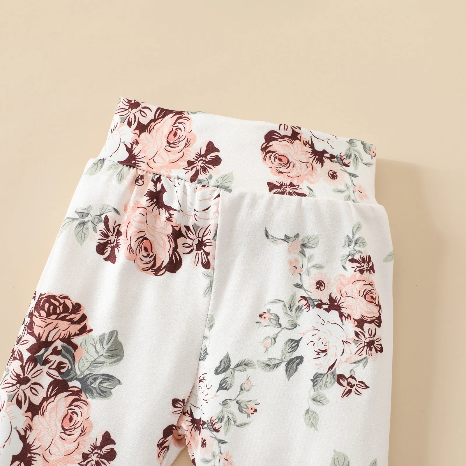 

Baby Girls Clothes Letter Bodysuit Floral Shorts Baby Elastic Headband Infant 3PCS Outfits Cotton Short Sleeve Children Clothes