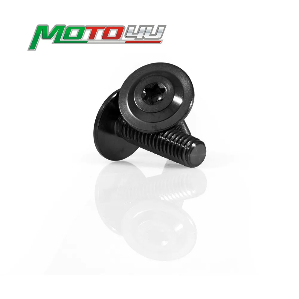 Новые титановые винты 2 шт. багажная стойка для скутера фиксированный Монтажный