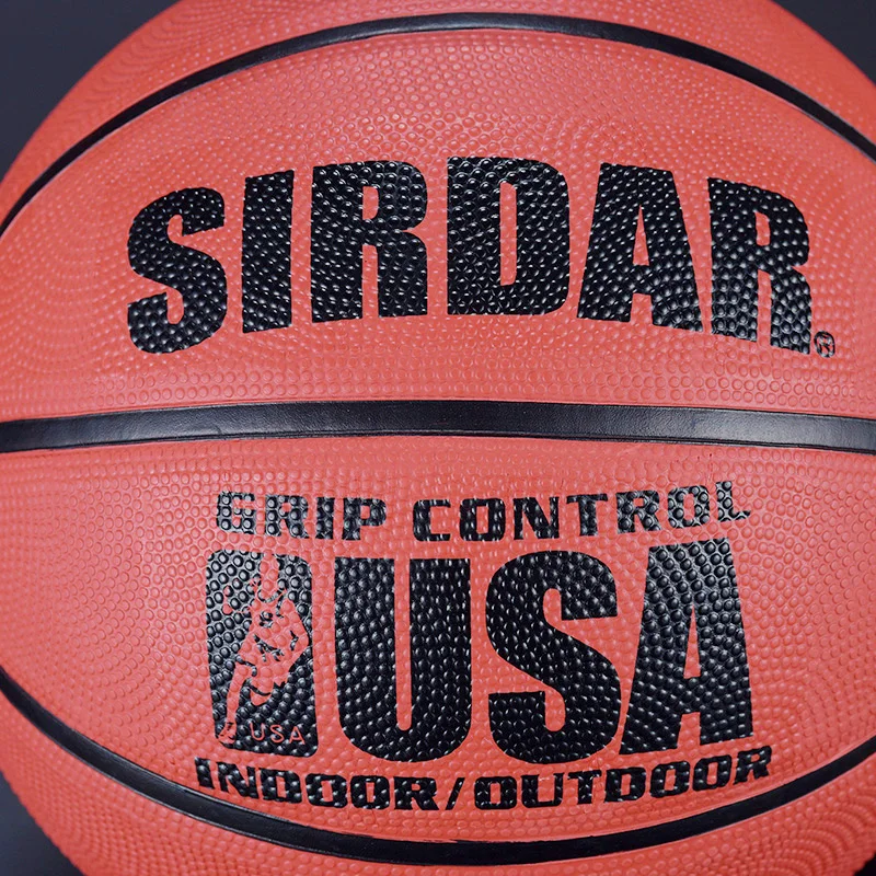 Баскетбольный мяч SIRDAR для детей, размер 3, бордовый, резиновые ламинированные, для тренировок на открытом воздухе, баскетбольный мяч от AliExpress WW