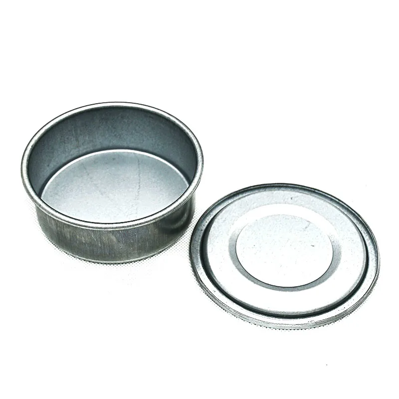 Крышка и лоток для диагностического сита. 10 см оцинкованная крышка дно